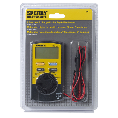 SPERRY Digital Multimeter DM4A